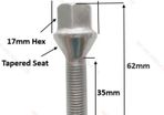 4 x New Long Wheel Bolts For BMW 1,3,5,Z Series (35mm) L4 - Delivery