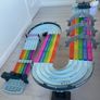 Hot Wheels Mario Kart Rainbow Road Race Track Playset Image 4