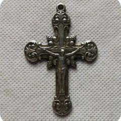 Jesus cross vintage small  65MMX43MM