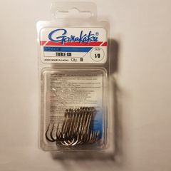 NEW - Pack of 10pcs GAMAKATSU Trebles Model 13B Size 1/0 - Pike Perch Trout Salmon Bass Cod Pollock Ling Mackerel Sea Deadbait Spinning Trolling