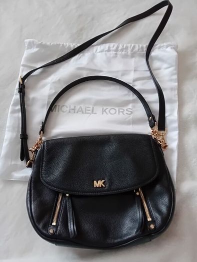 Michael Kors - Evie Medium Shoulder Crossbody Bag - Black - As New RRP 225