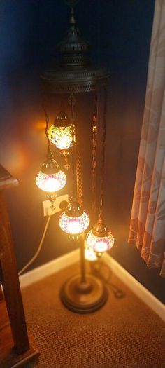 Turkish foor lamp.