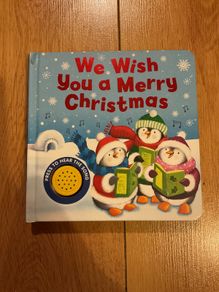 We wish you a Merry Christmas musical book