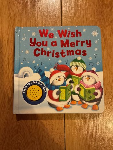 We wish you a Merry Christmas musical book