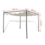 Garden Gazebo with Retractable Roof Canopy Image 9