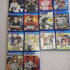 PS4 is 14 Games Brand New Excellent Condition