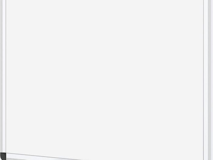 SALE | Magnetic Whiteboard Silver Aluminium Frame, W90xH60CM