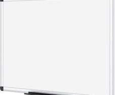 SALE | Magnetic Whiteboard Silver Aluminium Frame, W90xH60CM