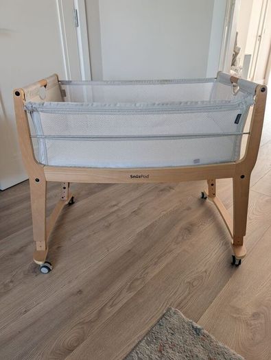 Snuzpod Bedside Crib with Mattress