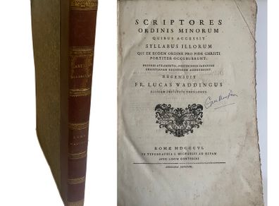Antiquarian Book by Fr. Luke Wadding, 1805