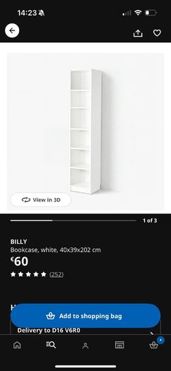 Billy bookcase ikea