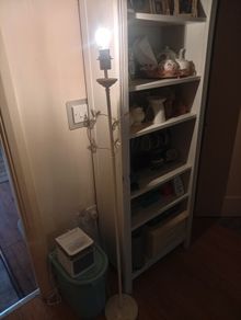 Butterfly tall lamp