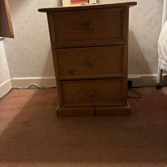 Chest of drawers and wardrobe