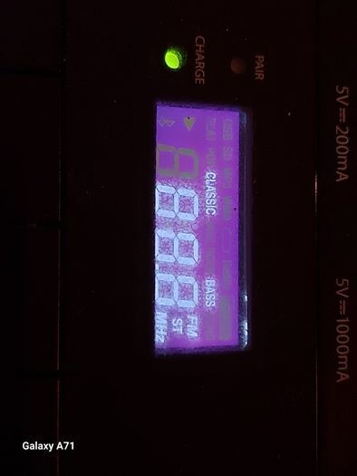 TOSHIBA Portable Sound System, Party Speaker, Bluetooth, Model TY-ASC65, everything working perfect