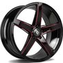 18" Black Alloy Wheels Audi Seat Skoda Mercedes Lamborghini Acura Bmw Tesla Vw Vauxhall Opel 5x112 / 5x120 Image 5