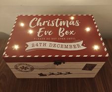 Light up Christmas Eve box