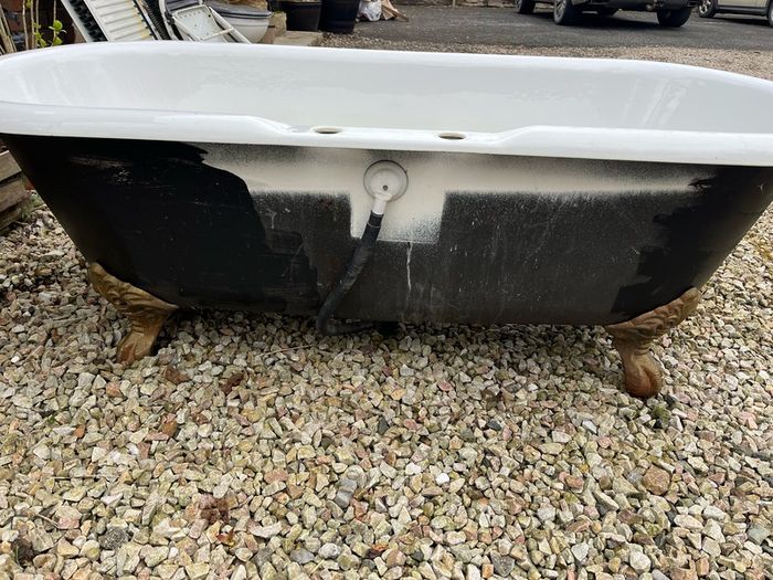cast iron bath
