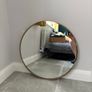 Round Mirror Brass Frame Image 2