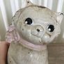 Hubley Cast Iron Kitten Vintage Bank Money Box Image 9