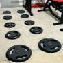 106kg Barbell Set Dumbbells Adjustable Rack Bench Image 9