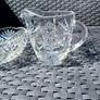Cut Crystal Milk Jug/Sugar Bowl Image 3