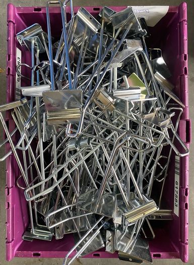 Slatwall Hooks - 10 Inch Double Bar - 80 Cent Each!