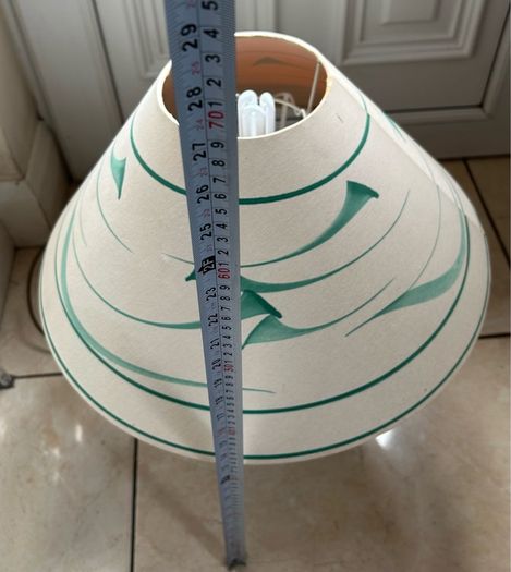 Studio Pottery Lamp and shade/ Stoneware Jackson