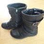 Girls black boots size 7 Image 2
