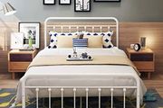 Double Bed Frame with Headboard and Footboard Storage Under Bed