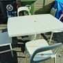 garden table and chairs Image 10