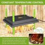 Chick Brooder Heating Plate, 10"x12"Chicken Brooder Heater with Adjustable Height for Baby Chick & Duckling, 20W Brooder Plate for Up to 15 Chick, Replacement Heat Lamp Warm Like Mother Hen Image 4