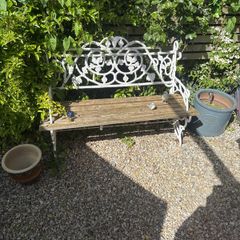 Garden Bench (cast iron)