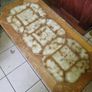 Mid Century teak coffee table with tile top Image 4