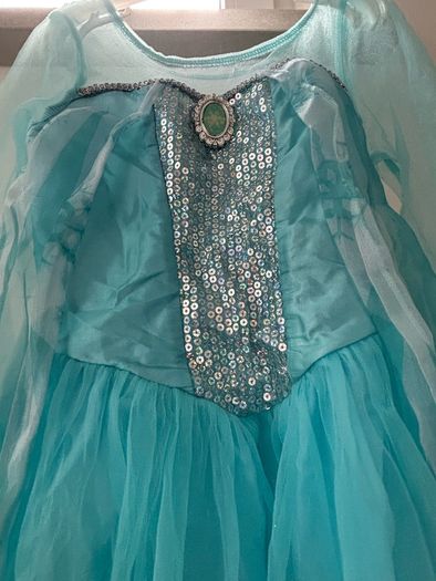 2 Disney princess Frozen dresses 5/6 years old and 6-8years old 122/128cm