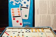 Dominoes. Double 6 Color