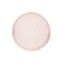 Powder Pink LINEN Playmat with beautiful ruffle arround Image 6