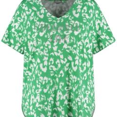 SAMOON  Further Reduced.   New Top In Emerald Green And White With A Diamonte Motif . Length Is 30 Inches