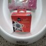 SnuzPod Bedside Crib with Snuz mattress + baby bath + accessories Image 5