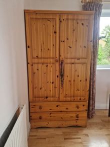 Solid Pine Wardrobe