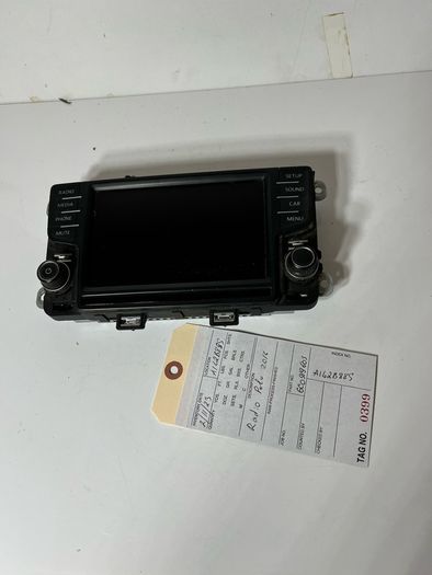 Vw Polo 2016 Touch Screen Display Unit Control Panel 6c0919603 A1l2b88s