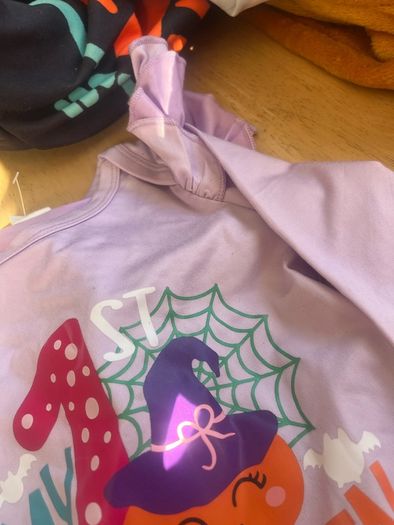 baby 1st halloween vest