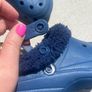 Blue Clogs with Removable Fuzzy Slipper Linings Image 8