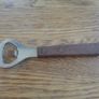 Vintage Wooden Handled Bottle Opener for Sale Image 2