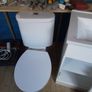 Bathroom Vanity unit and toilet Image 5