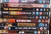 Clint Eastwood DVD Collection Bundle Dirty Harry Unforgiven GranTorino Etc.