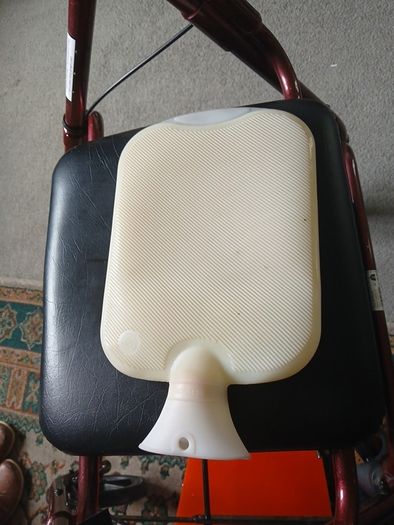 Bottle of hot water