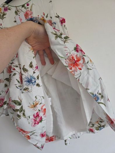 8years, With Tags NEW Villalobos Floral Tiered Girls Dress