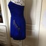 LIPSY LONDEN Beautiful Cobalt Blue Cotton Dress (size 12) Image 9