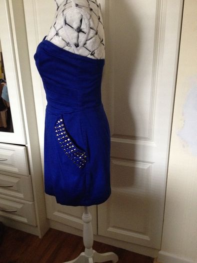 LIPSY LONDEN Beautiful Cobalt Blue Cotton Dress (size 12)