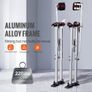 Drywall Stilts, 91.4 cm-127 cm Adjustable Aluminum Tool Stilts with Protective Knee Pads, Durable and Non-slip Work Stilts for Sheetrock Painting Image 3